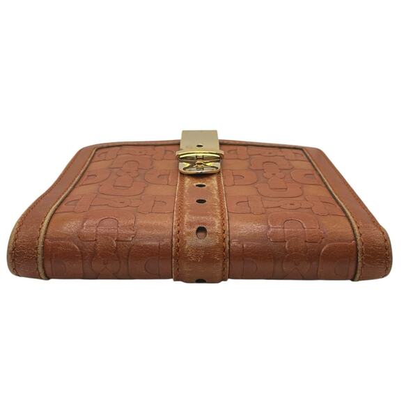 Gucci Brown Leather Horsebit Wallet with Gold Buckle - Picture 11 of 13